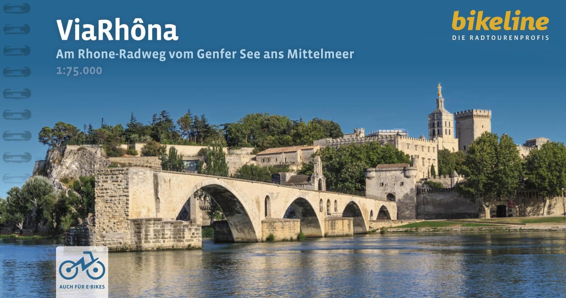 ViaRhôna - Am Rhone-Radweg vom Genfer See ans Mittelmeer: Am Rhone-Radweg vom Genfer See ans Mittelmeer. 1:75.000, 720 km, GPS-Tracks Download, LiveUpdate (Radtourenbücher)