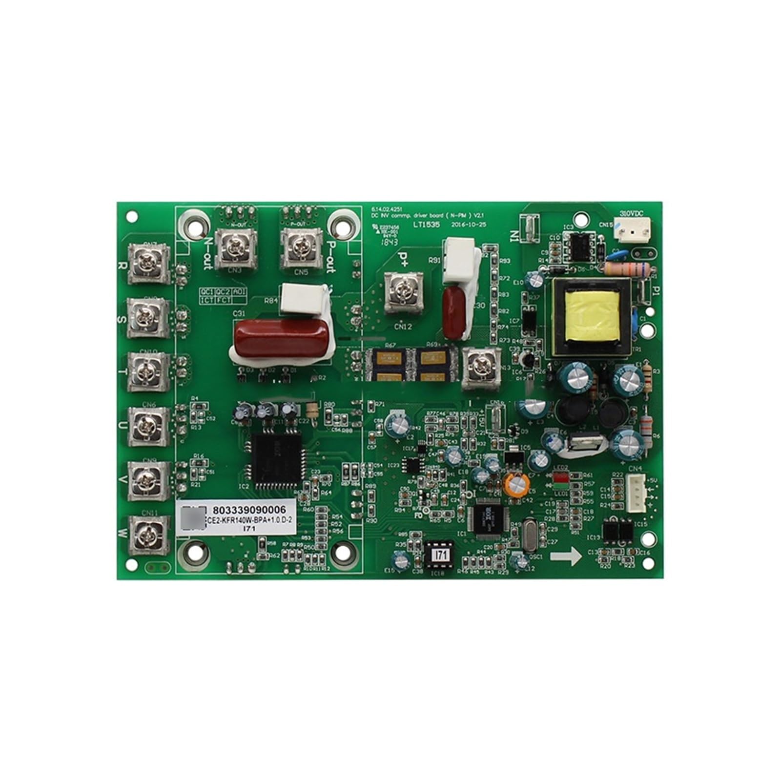 Coal2ToalPW DC INV Commp Driver Board, LT1535 803339090006 CE2-KFR140W-BPA Compressor ATQ420D20D2 LT1535, Compatible For VRF Outdoor Unit