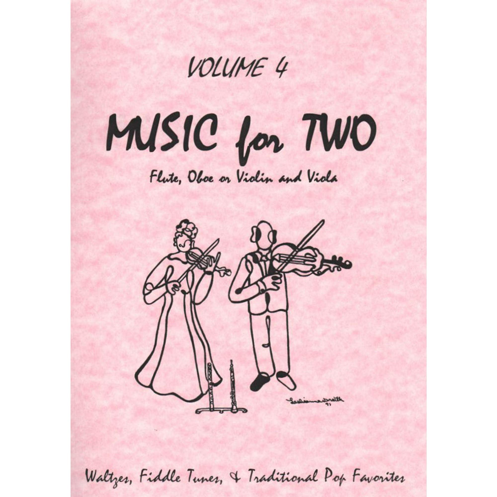 Music for Two Vol 4 duo flûte violon et alto avec arrangements modulables