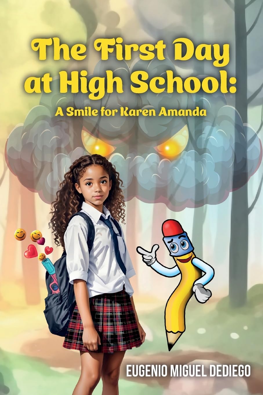 The First Day at High School: A smile for Karen Amanda