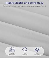 Vista 7 de Leg Elevation Pillows for After Surgery, 7.8Inch Height Foam Wedge Knee Surgery Recovery Equipment, Knee Replacement Recovery Aids for Hip Ankle