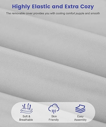 Miniatura 7 de Almohadas de elevación de piernas para después de la cirugía, equipo de recuperación de cirugía de rodilla de altura ajustable, ayudas de