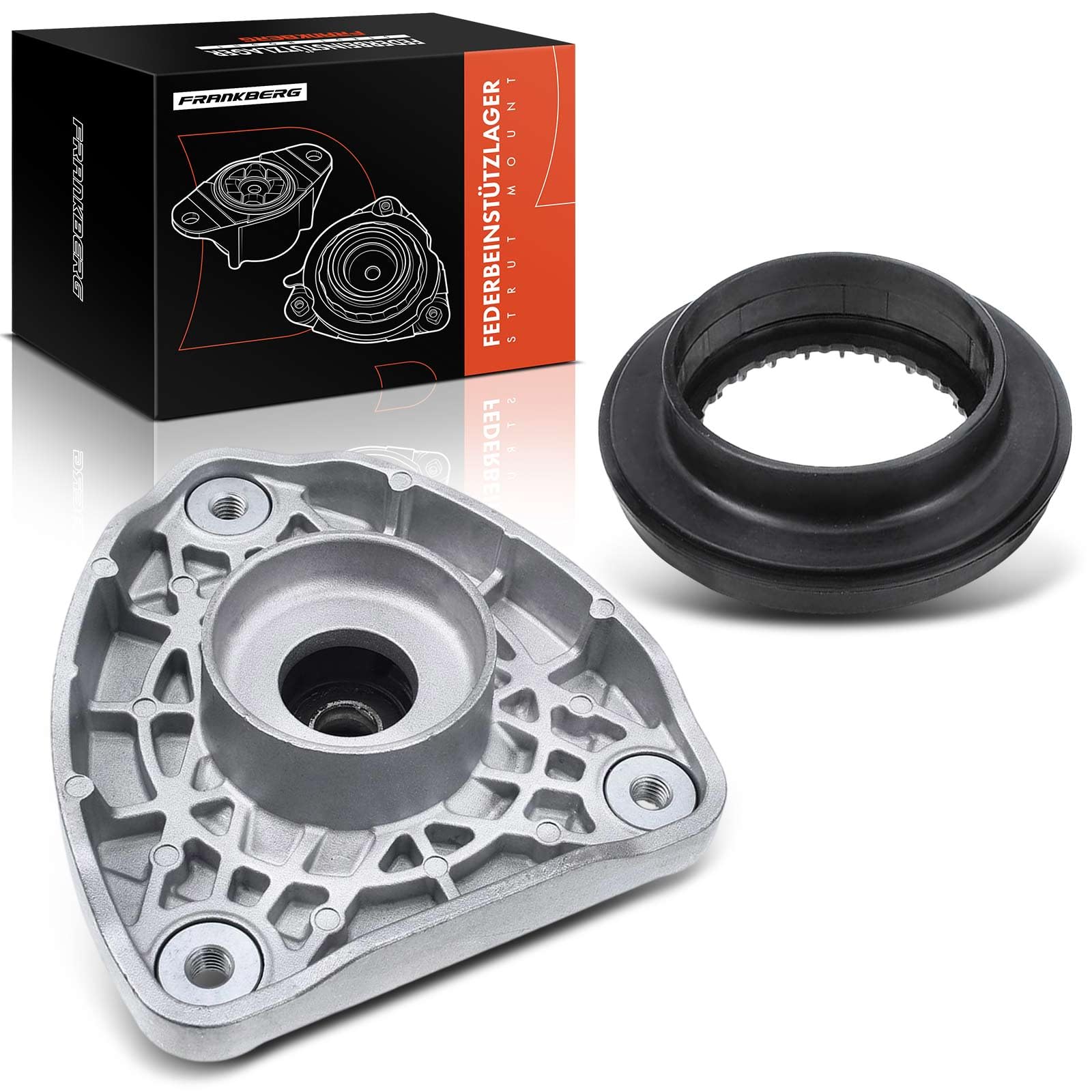 Frankberg Cuscinetto di supporto della sospensione Anteriore sinistro o destro Compatibile con B-Class W242 W246 GLClasse A X156 Classe A W176 CLA Shooting Brake X117 CLA Coupé C117 A2463230020