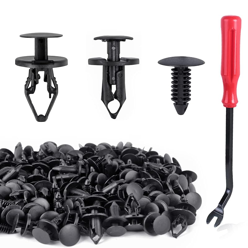 Kit de presilhas plásticas GM UNIGT PP006 para para-lama, acabamento de porta e para-choque – 121 peças