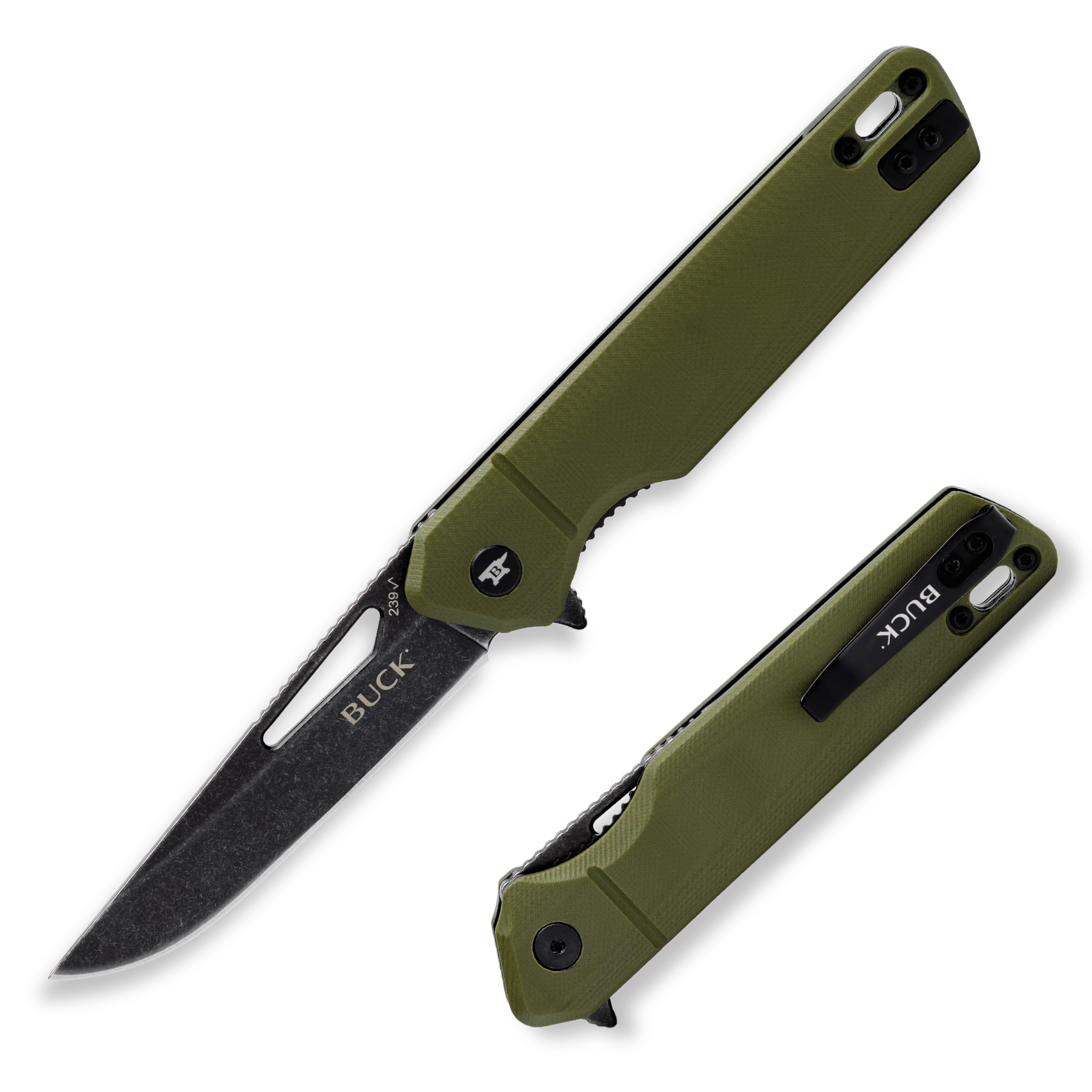 Couteau BUCK Infusion G10 Vert