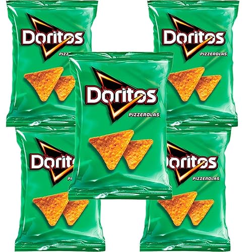 DORITOS PIZZEROLAS 2.19oz (caja con 5 bolsas)