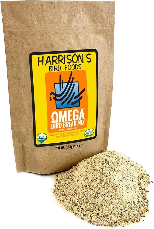 Mistura para Pão de Aves com Ômega, Chia, Quinoa e Linhaça Harrison's Bird Foods 323 g
