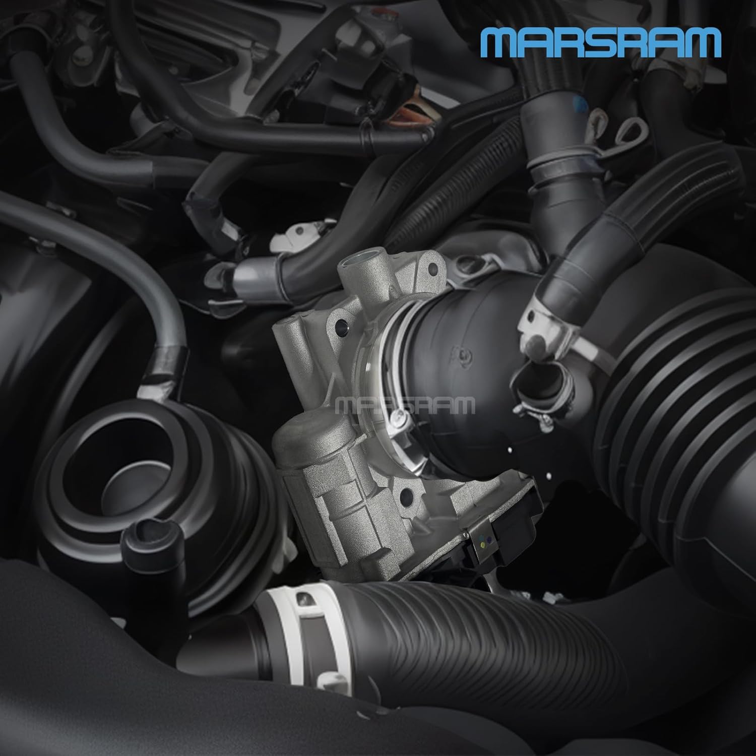 Marsram Electronic Throttle Body Compatible with Buick 2009-2010 Lucerne Terraza, 2006-2011 Chevy Malibu Impala Equinox Uplander, Pontiac G6, Saturn Vue 3.4L 3.5L 3.9L, Replace 12577029 12609500