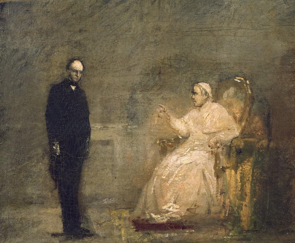 Tableau Pie IX et représentant du Risorgimento poster de Galli 60x90cm - 5