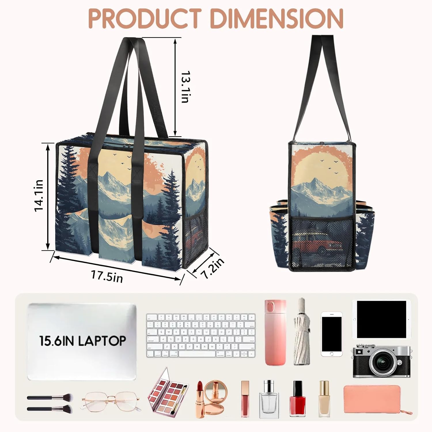 Large Tote Bag for Women image 4