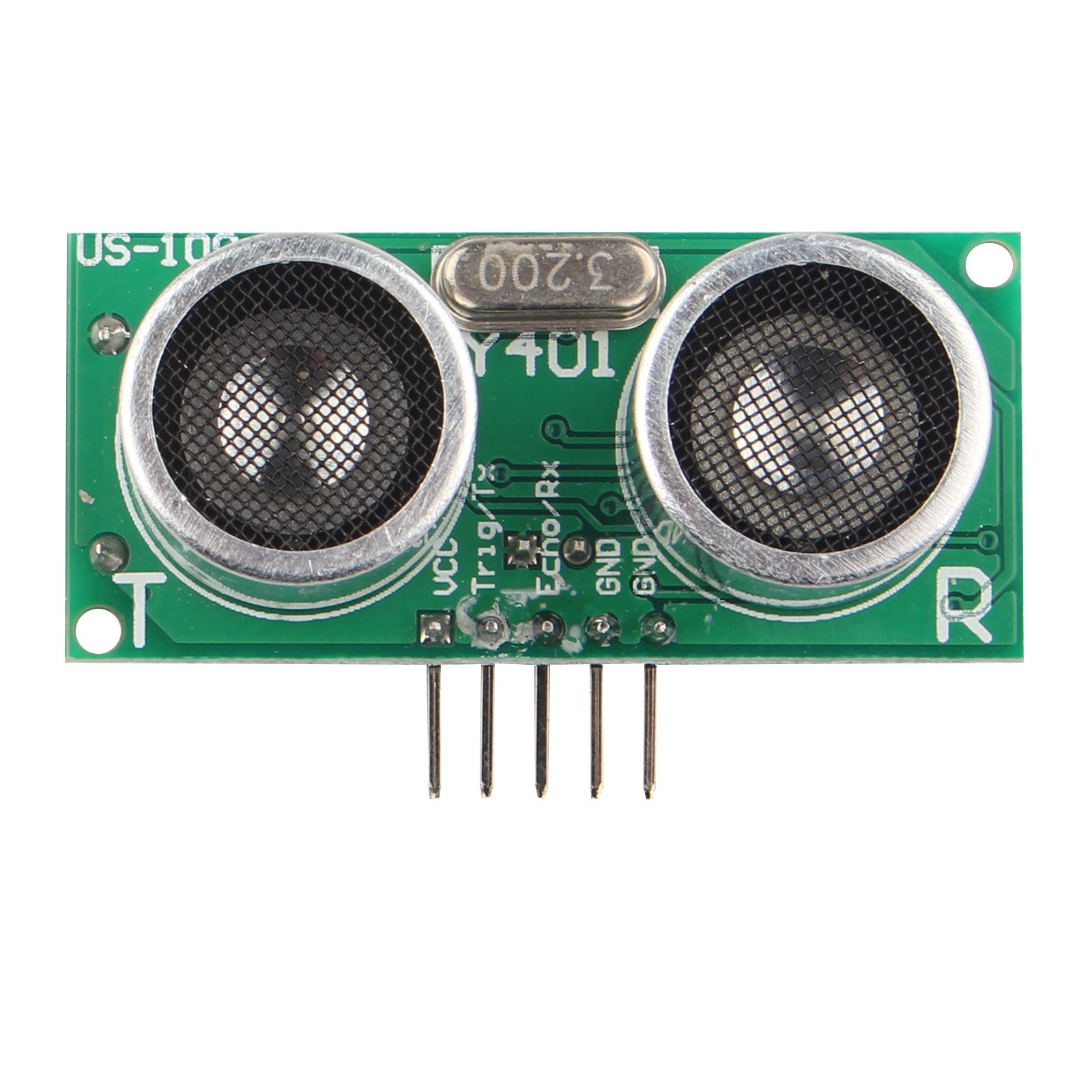 HALJIA US-100 Ultrasonic Sensor Module Distance Measuring Transducer Board Compatible with Arduino Uno DIY