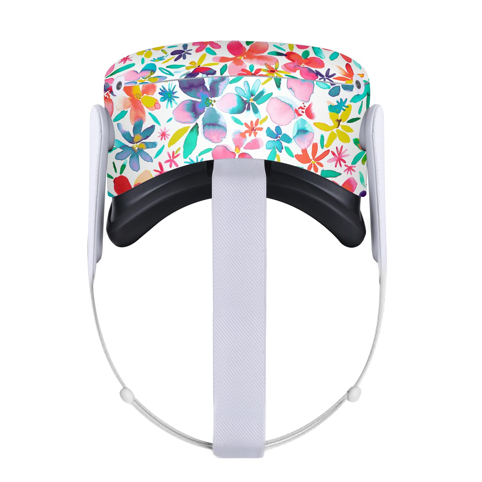 Head Case Designs Officially Licensed Ninola Colorful Petals Spring Art Mix Vinyl Sticker Skin Decal Cover Compatible with Meta Quest 2