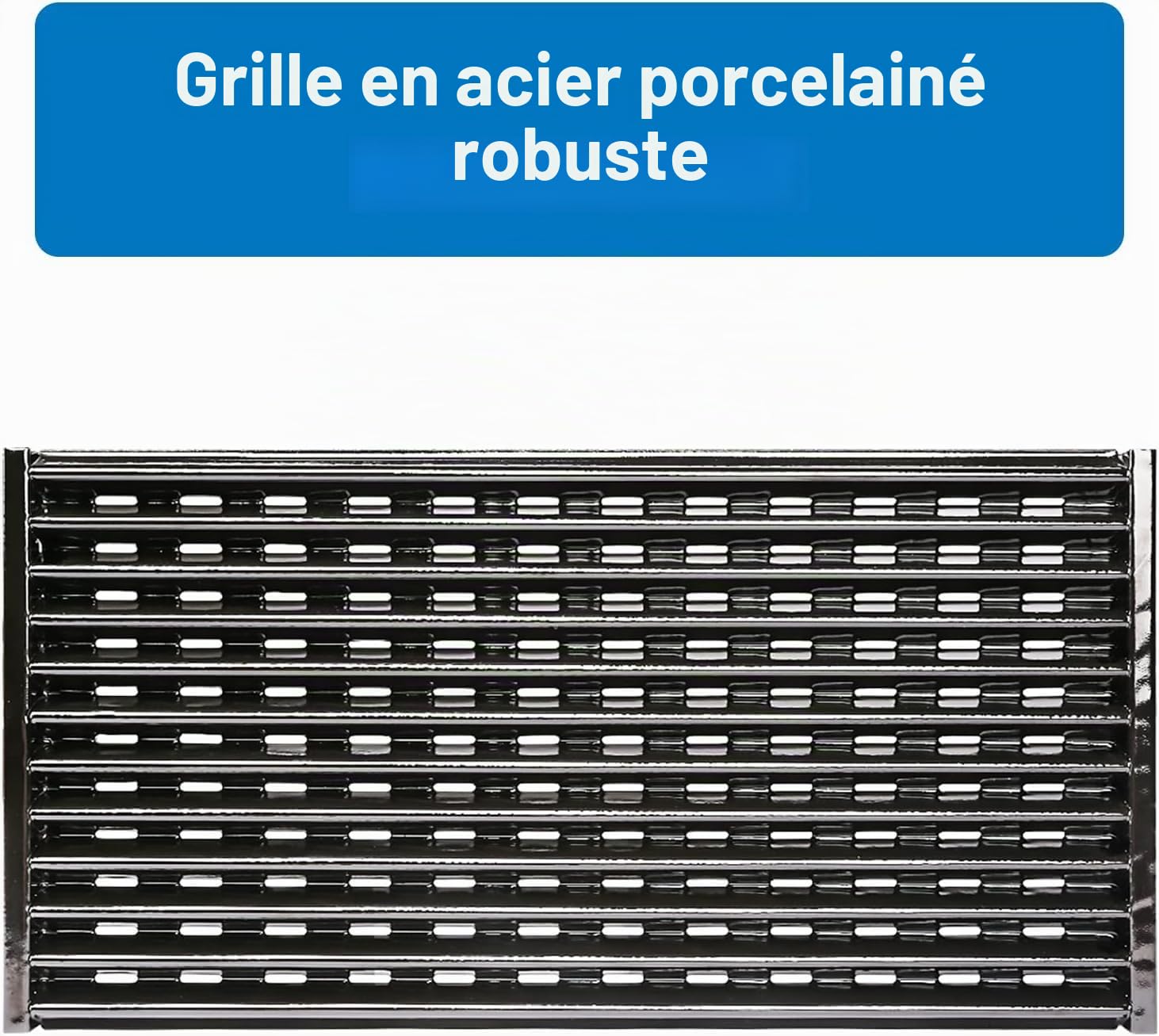Denmay Lot de 2 grilles de cuisson infrarouges 43,2 cm pour Charbroil Performance TRU infrarouge 300 pour barbecue à gaz Charbroil 463633316, 463672016 463672216, 463672416, G460-0500-W1