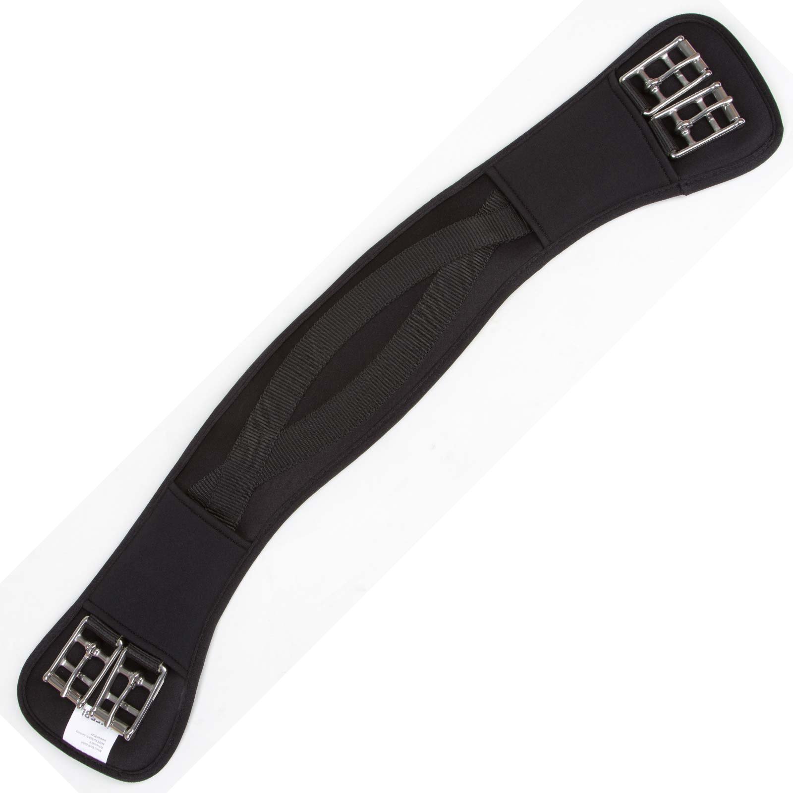 Kerbl 32443 Curved Saddlegirth - Black, 110 cm