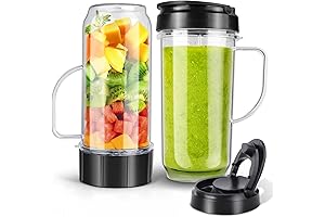 Magic Bullet Blender Cups And Blade Replacement 5-Piece Set