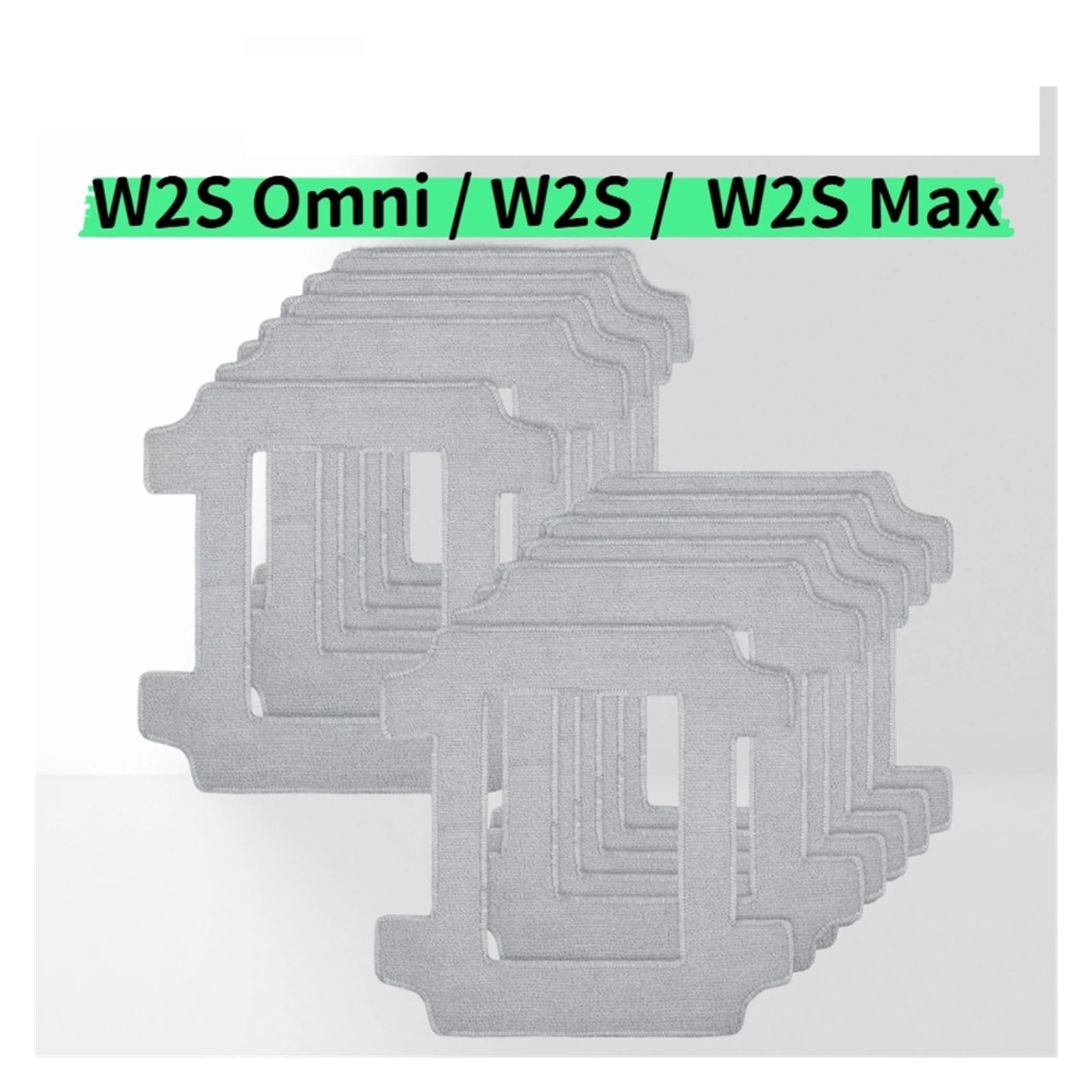 Panno for Scopa, Compatibile con Ecovac, W2s Omni