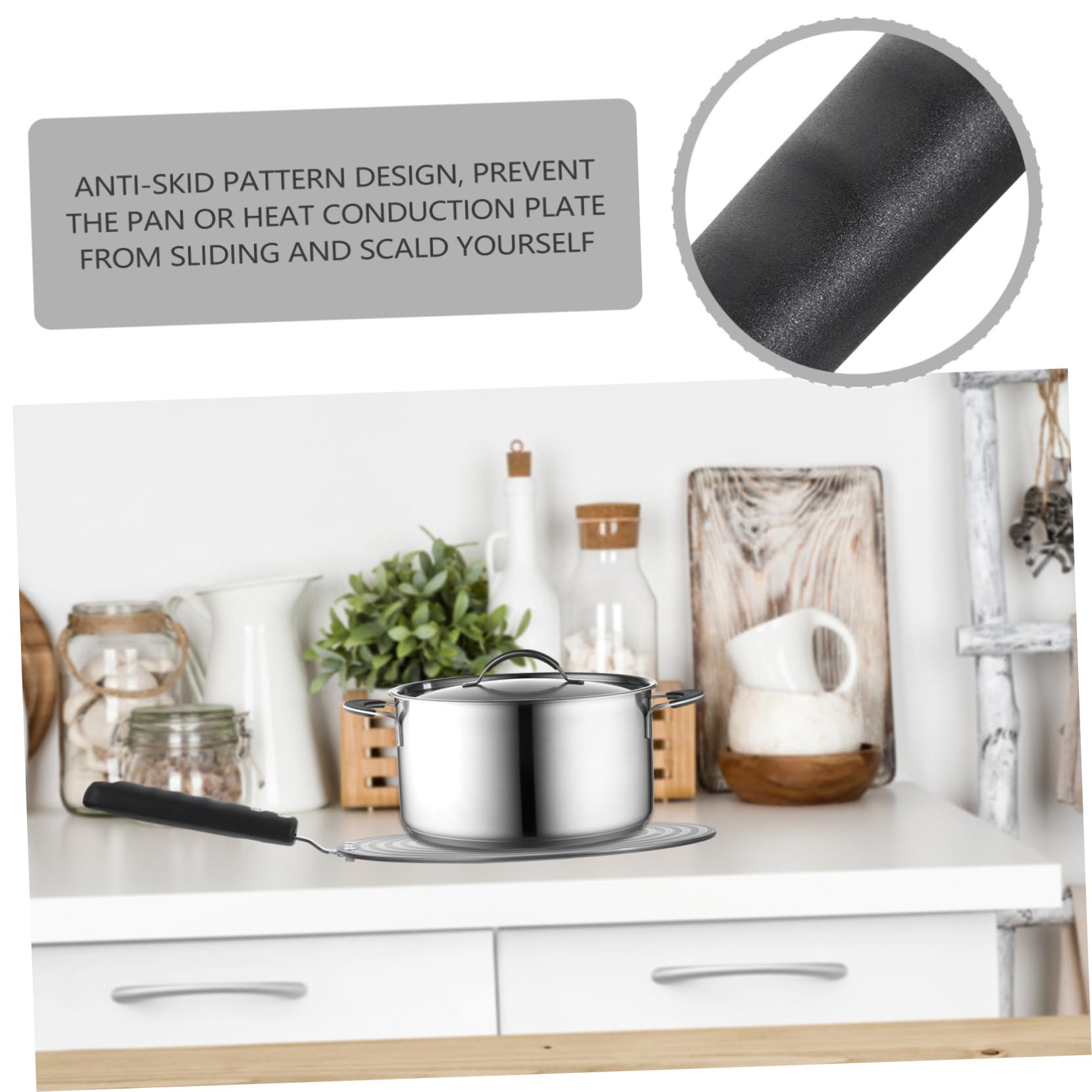 1 Pieza Placa de Conducción de Calor para Descongelar Aluminio Uso Cocinas de Gas y Eléctricas Energético y Protección de Utensilios