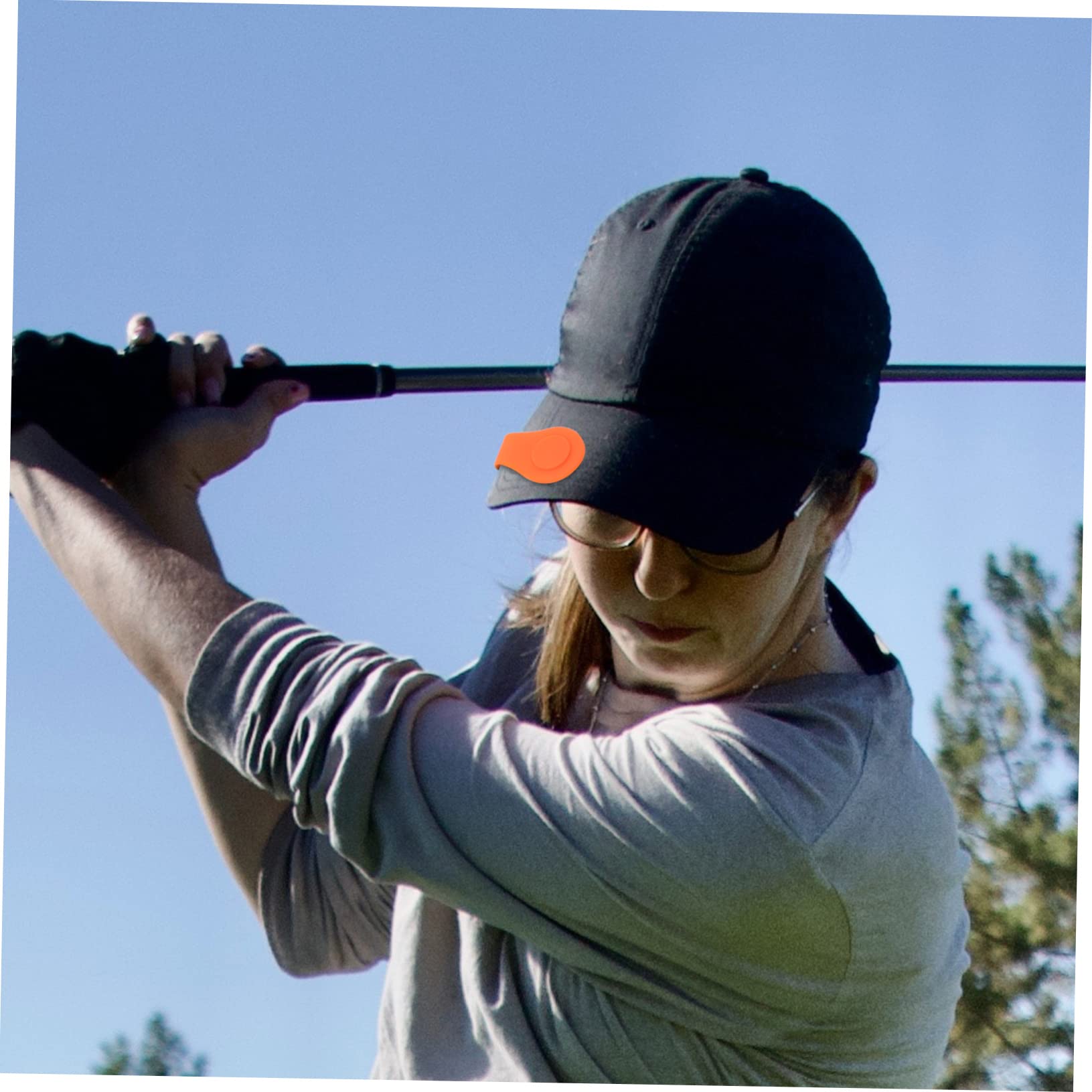 Hemobllo Clip per Cappello Silicone Marker Magnetici per Palline Golf Accessori Pratici E Decorativi per Golfisti