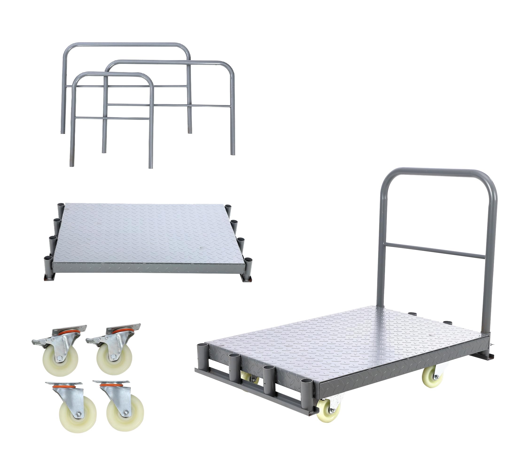 Amazon.co.jp: BluFied 大型 台車 2in1 耐荷重800kg ボード台車 長尺物