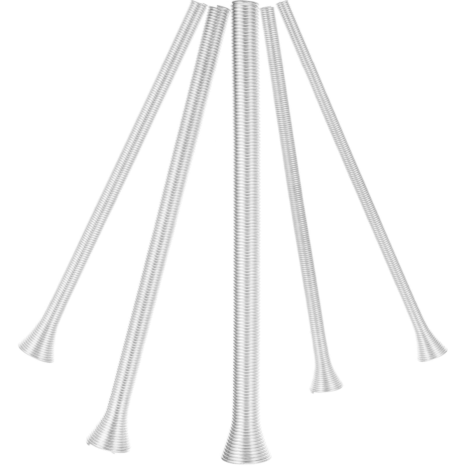 DOITOOL Dobladora de Tubos Resorte, Juego de 5 Piezas de Acero para Resortes, Compacta y Recuperable, para Aire Acondicionado y Refrigerador