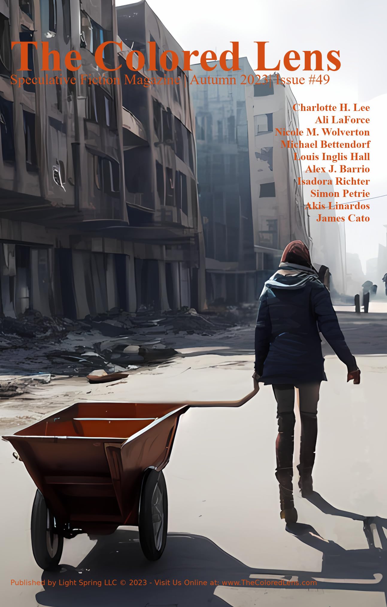 Cover of The Colored Lens, Autumn 2023