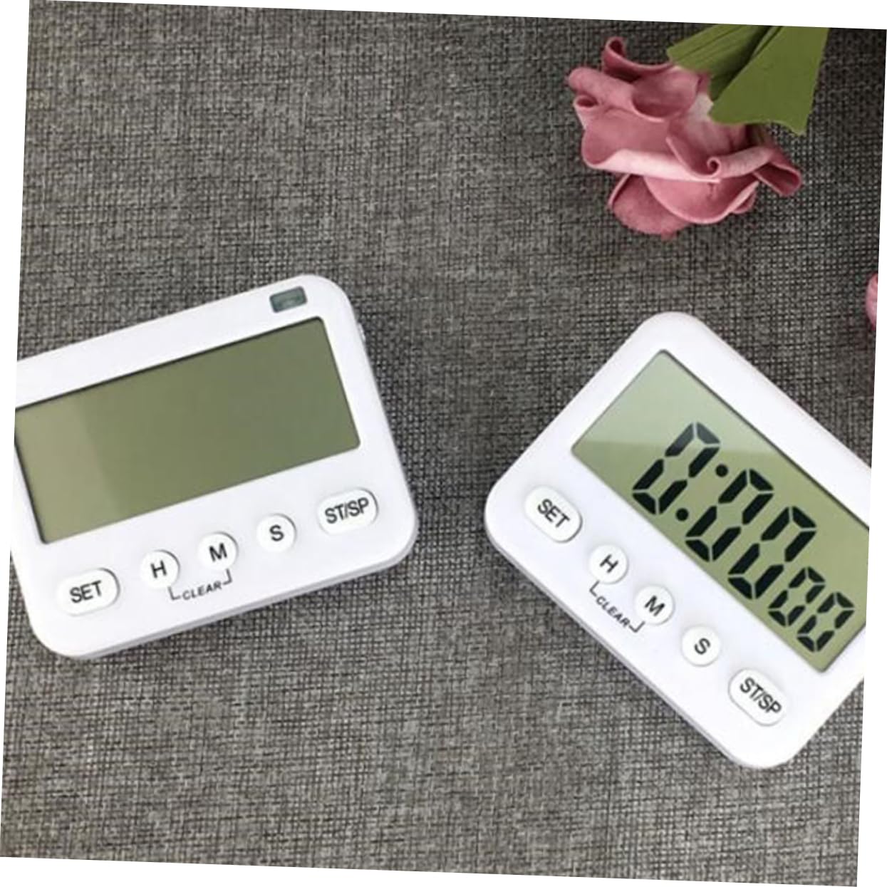 HEMOTON 3stücke Küchenuhr Mit Großem Display Stille Vibrationserinnerung Stunden Timer Und Alarmfunktion Für Schule Und Küche Ys