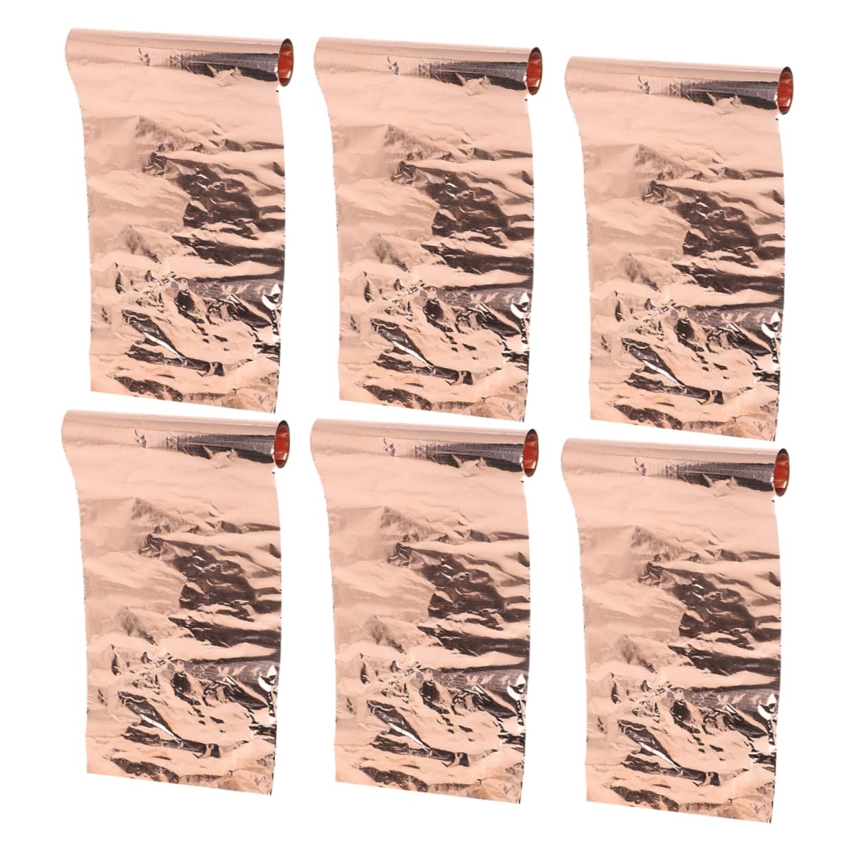 30rolls Craft Copper Sheets of Metal Foil Plate for Projects Excellent Conductivity for Crafting Precision Machining Electrical Applications Thickness
