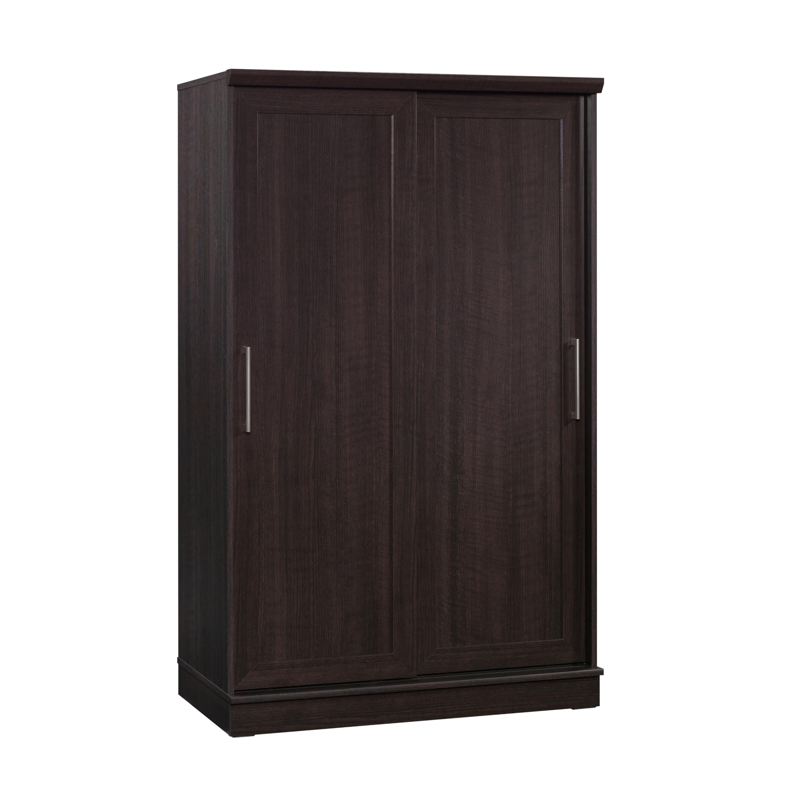 Sauder Homeplus Wardrobe Cabinet with Sliding Doors, Dakota Oak Finish