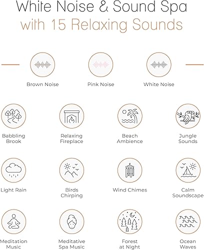 Miniatura 9 de Zadro Luz nocturna LED de estrella para habitación de niños, proyector de estrellas con globo de noches estrelladas multicolor y variedad de sonidos