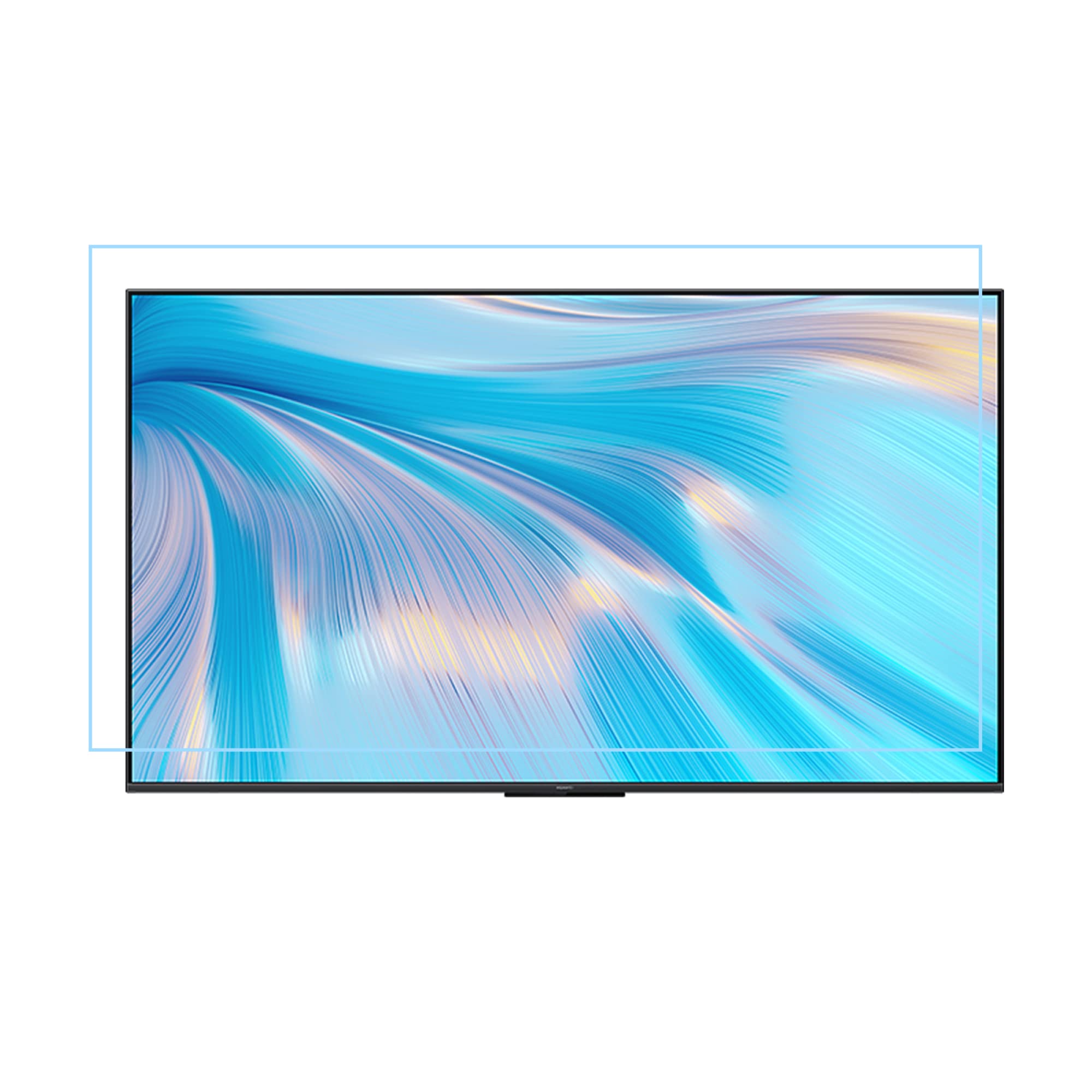 40-55 Zoll Mattierte Oberfläche, Blendfreier TV Bildschirmschutz, Anti-blaulicht Und Staubdichter Filterfilm, Schützt Ihre Augen – Mehrere Größen / 55in1221x689mm