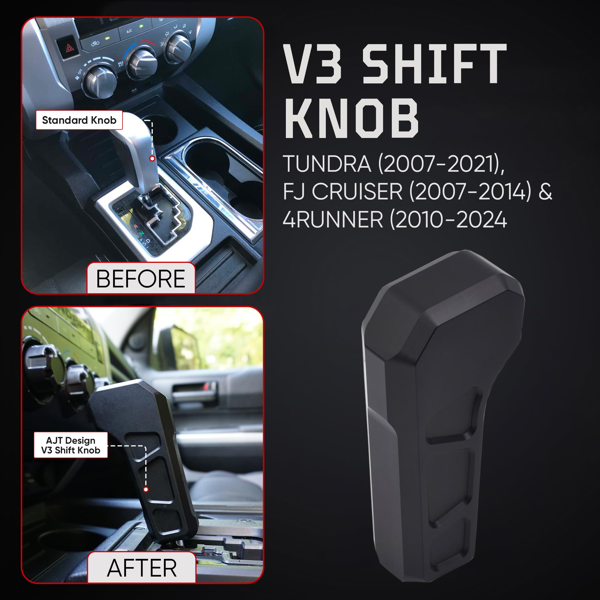AJT Design FJクルーザー Amazon.com: AJT DESIGN Automatic Gear Shifter Knob for 2007