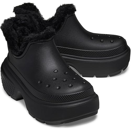 Crocs unisex-adult Stomp Lined Shorty Boots