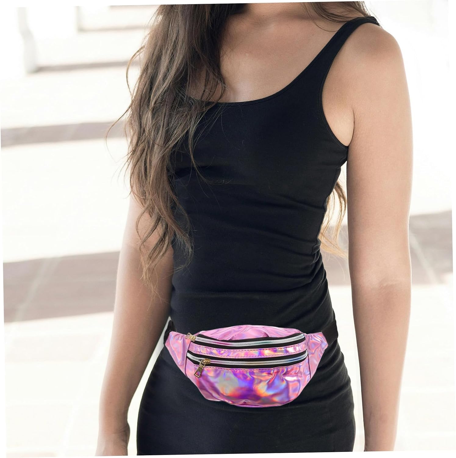 Toyvian Cute Fanny Pack for Women Men Hiking Waist Pack Versatile Design Material