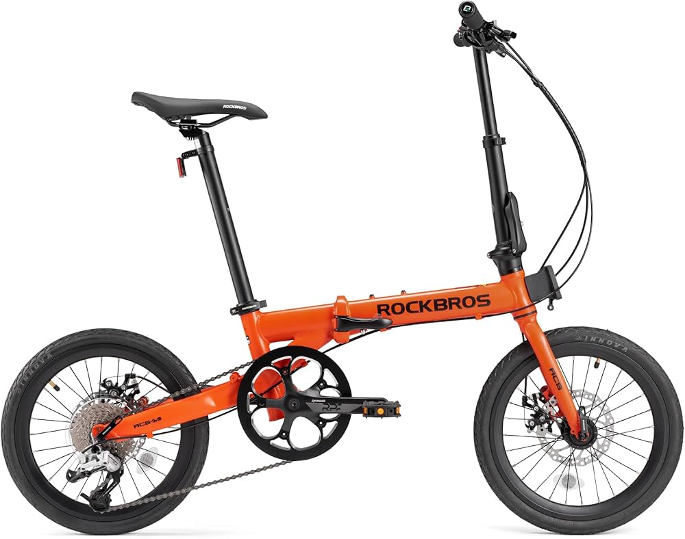 Amazon | ROCKBROS 折りたたみ自転車 自転車 折り畳み 16インチ
