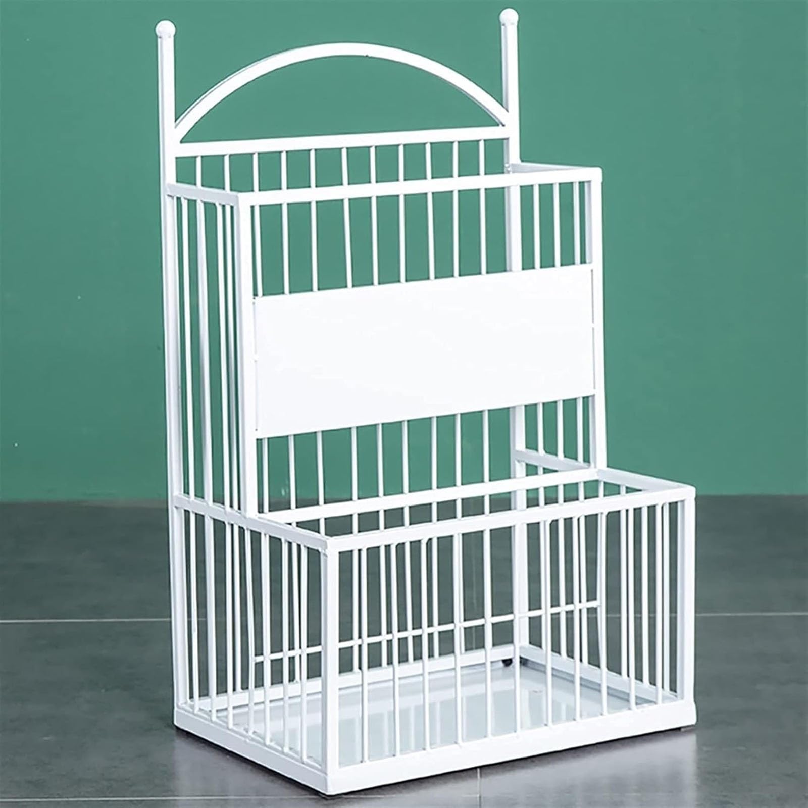 Porte-parapluie blanc stable anti-basculement pour éviter les sols mouillés