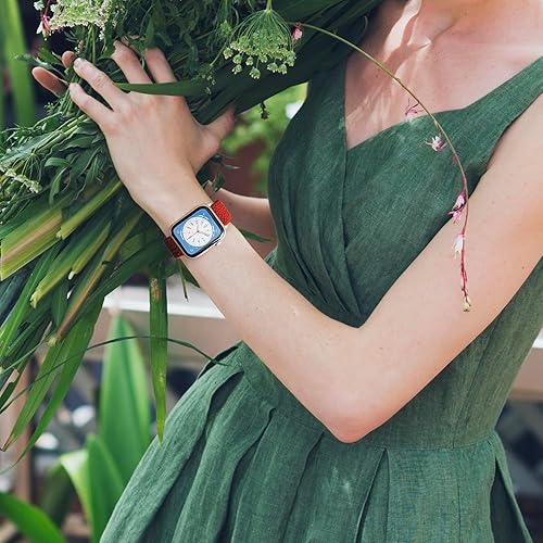 Miniatura 10 de Yaber Correa elástica trenzada para Apple Watch de 1.496 pulgadas, 1.575 pulgadas, 1.614 pulgadas, 1.654 pulgadas, 1.732 pulgadas, 1.732 pulgadas,