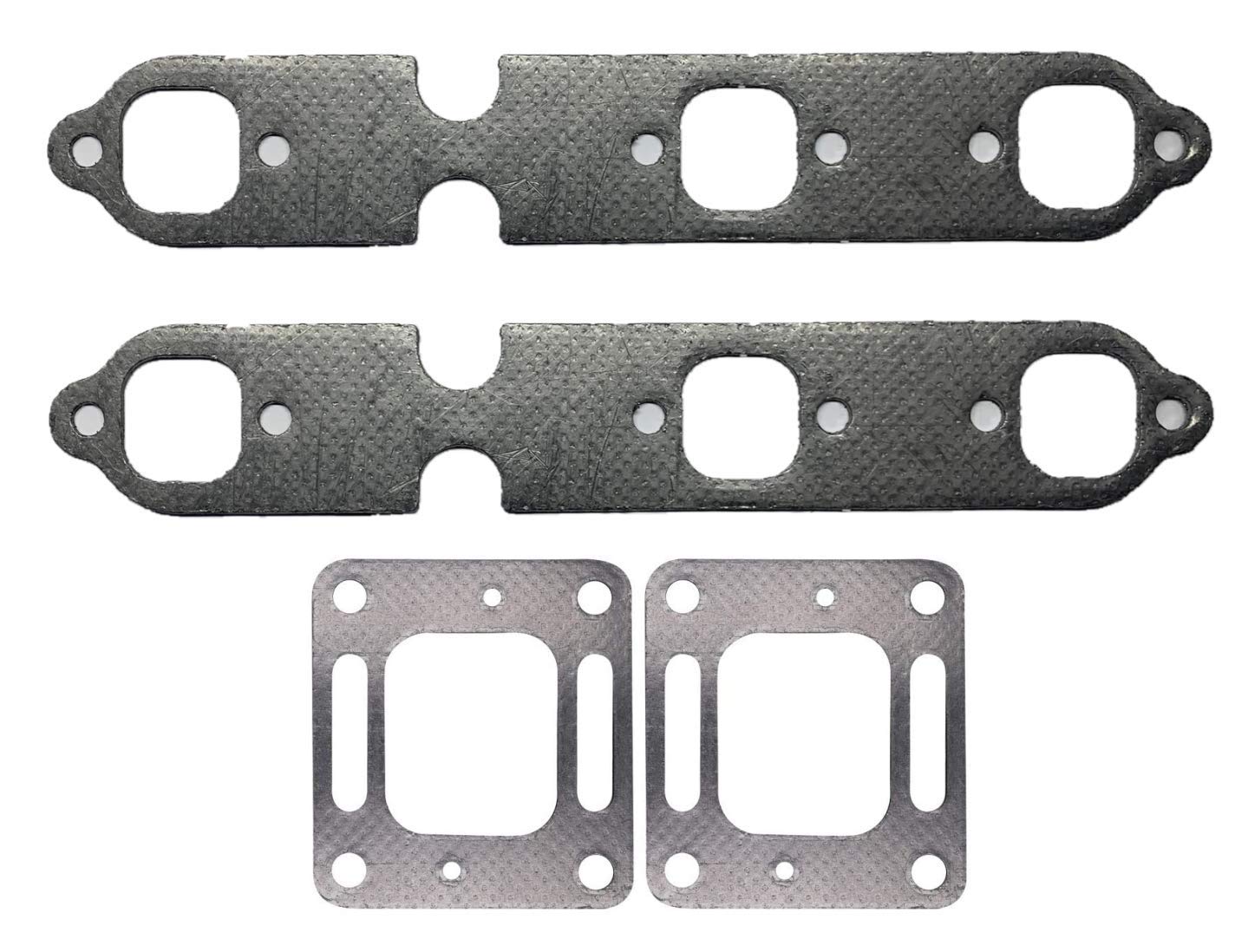 Exhaust Manifold Gasket Set Fit MerCruiser 4.3L Marine Gas
