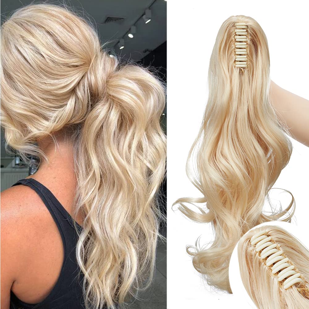 32"(81cm) SEGO Coleta Postiza Larga Pelo Sintético Se Ve Natural [Castaño Oscuro] Extensiones de Cabello Clip Cola Lisa Ponytail Extension (140g) — view 18