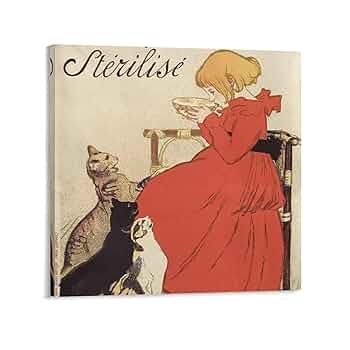 テオフィル＝アレクサンドル・スタンラン、≪金髪の妖精≫、希少画集画 テオフィル＝アレクサンドル・スタンラン、≪金髪の妖精≫、希少