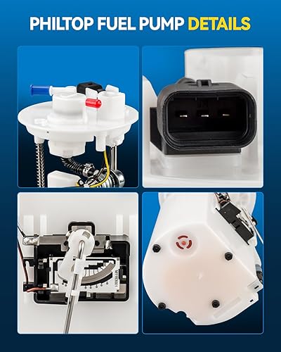 Miniatura 420 de PHILTOP Electric Fuel Pump Assembly Fits For Chevrolet S10 1985-1991, GMC S15 1985-1990, GMC Sonoma 1991, GMC Syclone 1991, SP06B1H