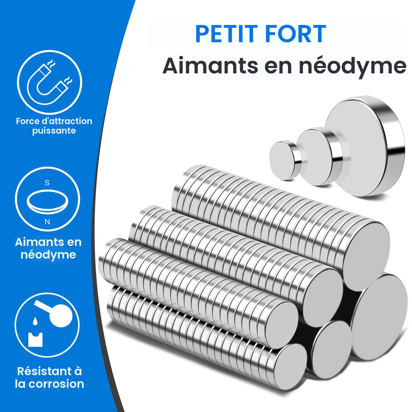 Lot De 3 Aimants De Pliage Pour Trottinette E-twow - Neufs