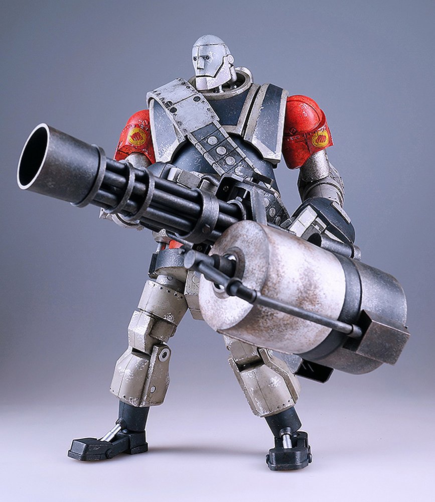 Amazon | Team Fortress2 Robot Heavy Red (1/6スケール ABS&PVC塗装