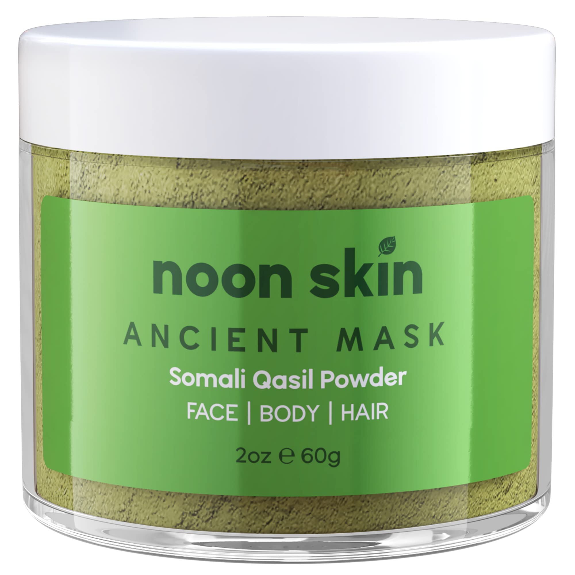Noon Skin Somali Qasil Powder Face, Body, Hair Deep Cleansing