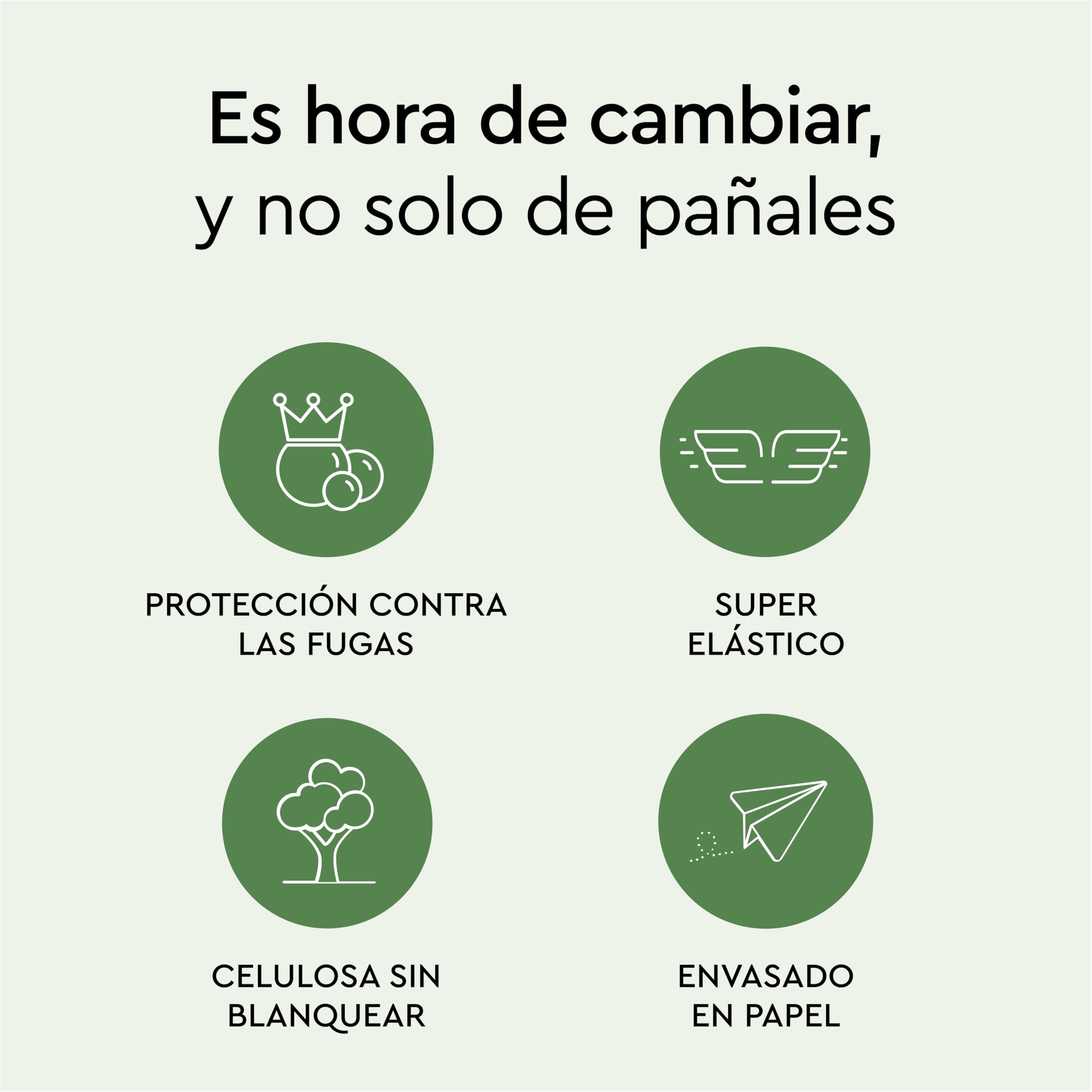 Pañales-braguita LILLYDOO green – talla 5 (11+ kg), caja de medio mes (66 unidades), protección contra fugas, suaves con la piel, sin cloro ni lociones y testados dermatológicamente