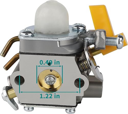 Miniatura 3 de SIMPERAC 308054043 Carburador para Ryobi CS26 CS30 BC26 SS30 SS26 25cc 26cc 26cc Weed Wacker Trimmer RY28040 RY09053 Soplador 308054028 Repuestos