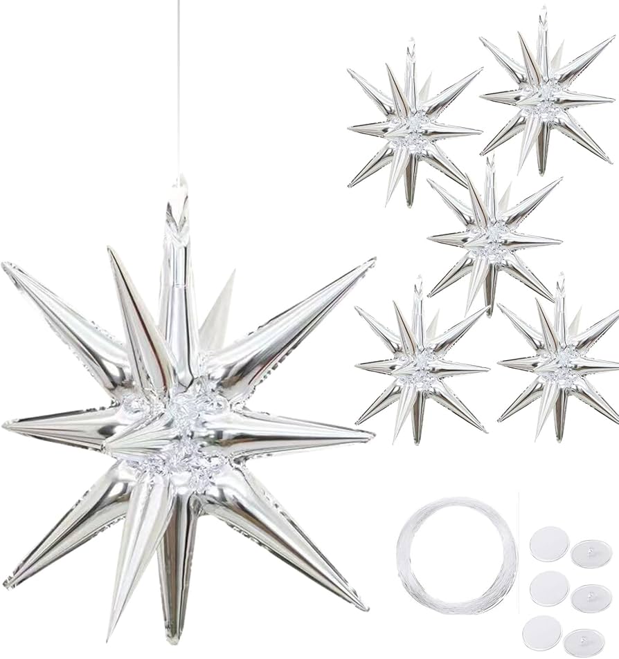 Amazon.co.jp: cobalt planet 星 風船 バルーン スター 6個セット