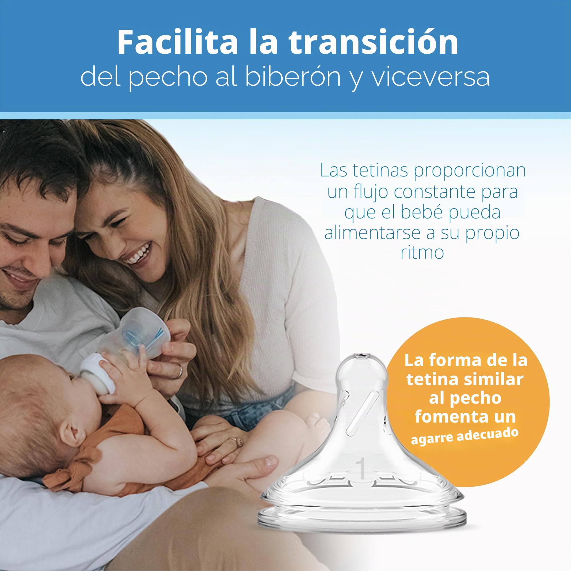 Dr Brown's - Tetina Options + con corte en Y