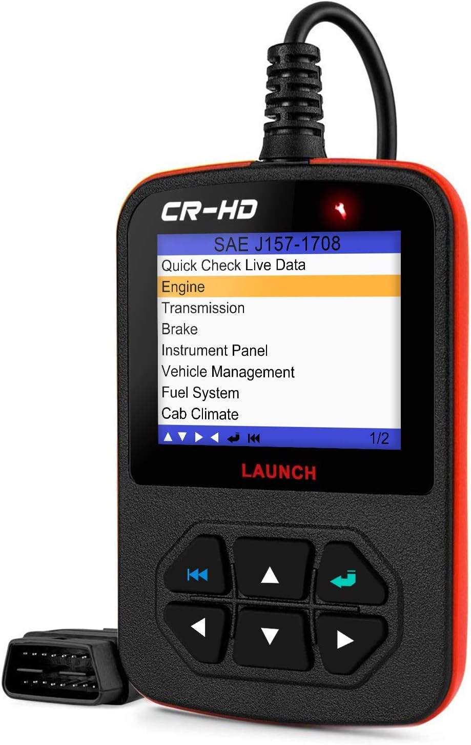 Heavy Duty Scan Tool LAUNCH CRHD OBD2 Scanner Transmission Brake System