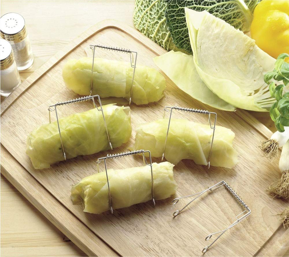 Esshogo Rouladenklammern 10 Stück - Edelstahl Halter Für Kohlrouladen