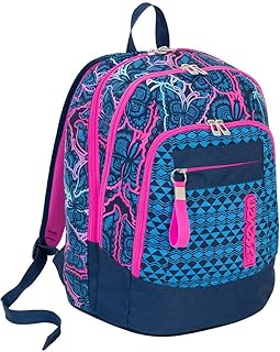 Zaino Scuola Seven Advanced Chrysalis Blu Ergonomico Rifrangente Supporto USB